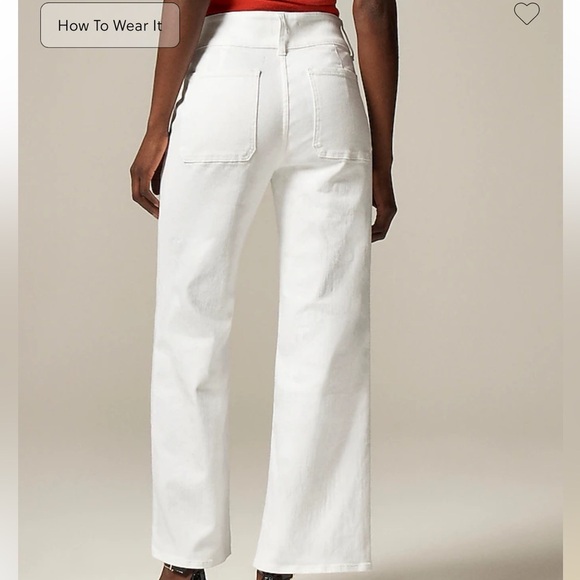 J crew Slim-wide jean with stacked buttons - Picture 3 of 5